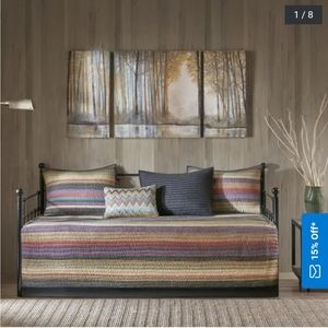 Madison Park Sequoia Multi Quilted 6-piece Daybed Set